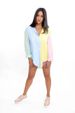 Multi Color Line Blouse