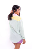 Multi Color Line Blouse