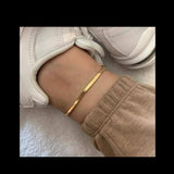 Dainty Snake Anklet