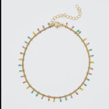 Leaf Colors Anklet